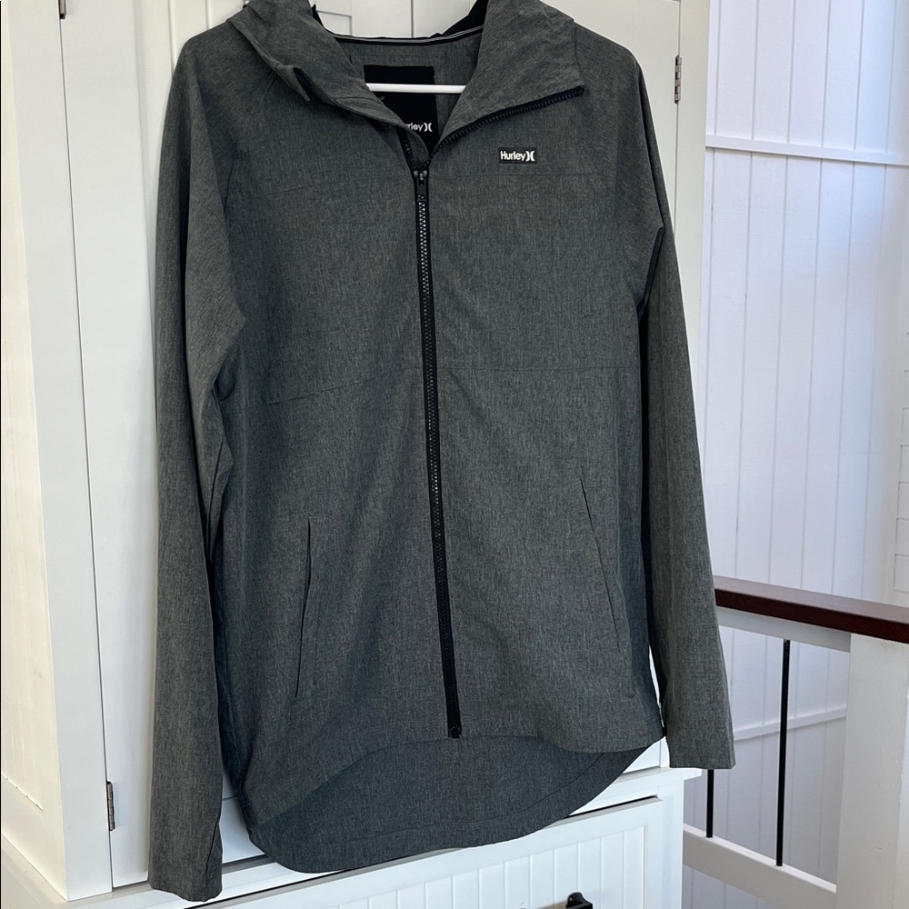 Hurley Charcoal Full-Zip Jacket